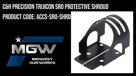 C&H Precision Trijicon SRO Protective Shroud - ACCS-SRO-SHRD