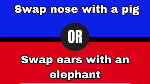 What would you rather prefer?
