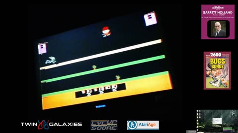 Atari 2600 NTSC - Bugs Bunny - Game 1 A/A - 300,120