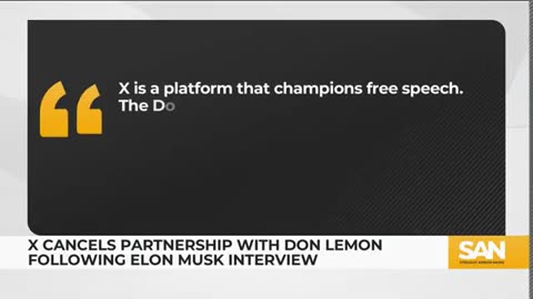 Cancel partnership with don lemon