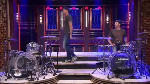 Will Ferrell and Chad Smith Drum-Off