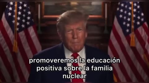 Trump 2025 - No Trans a los niños - To child