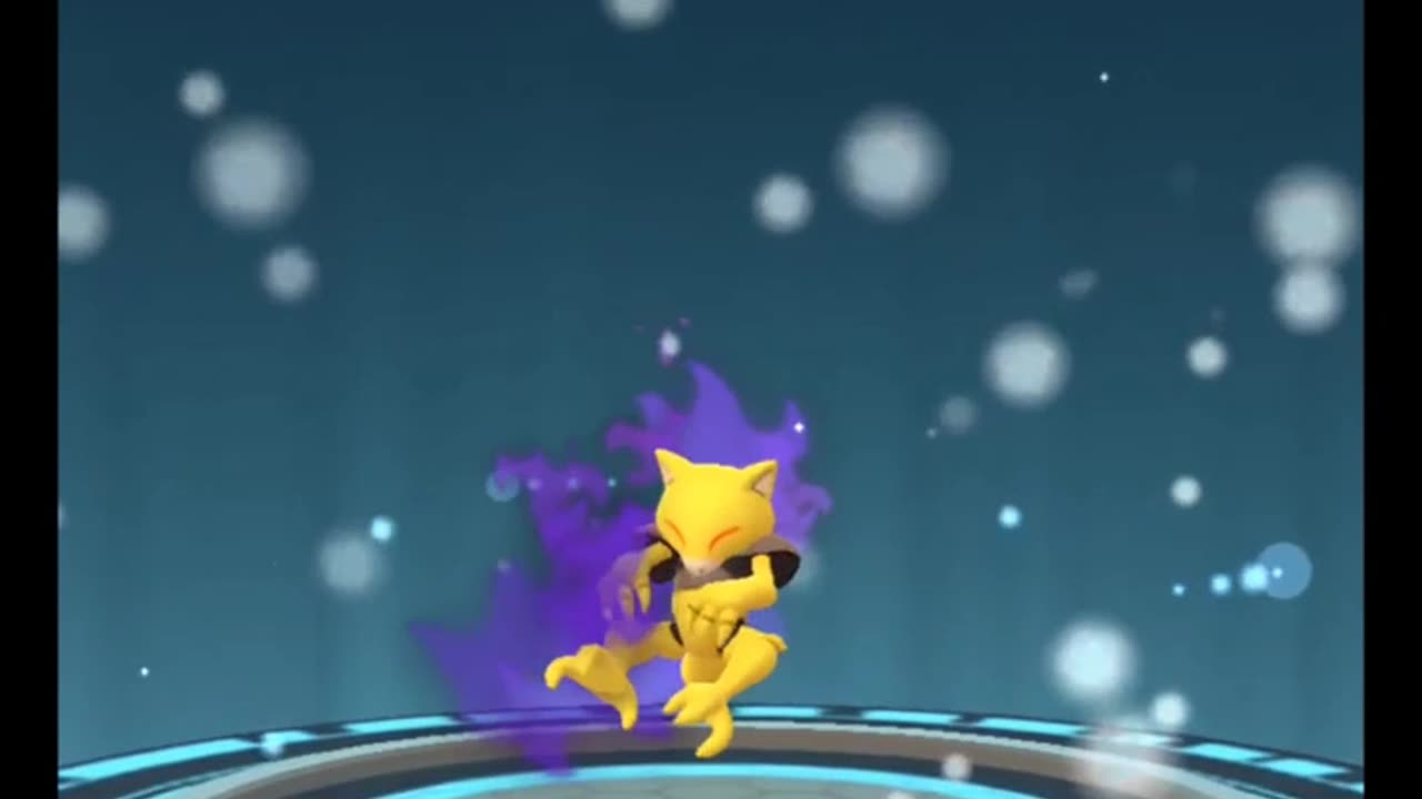 Pokémon GO-Evolving Shadow Abra