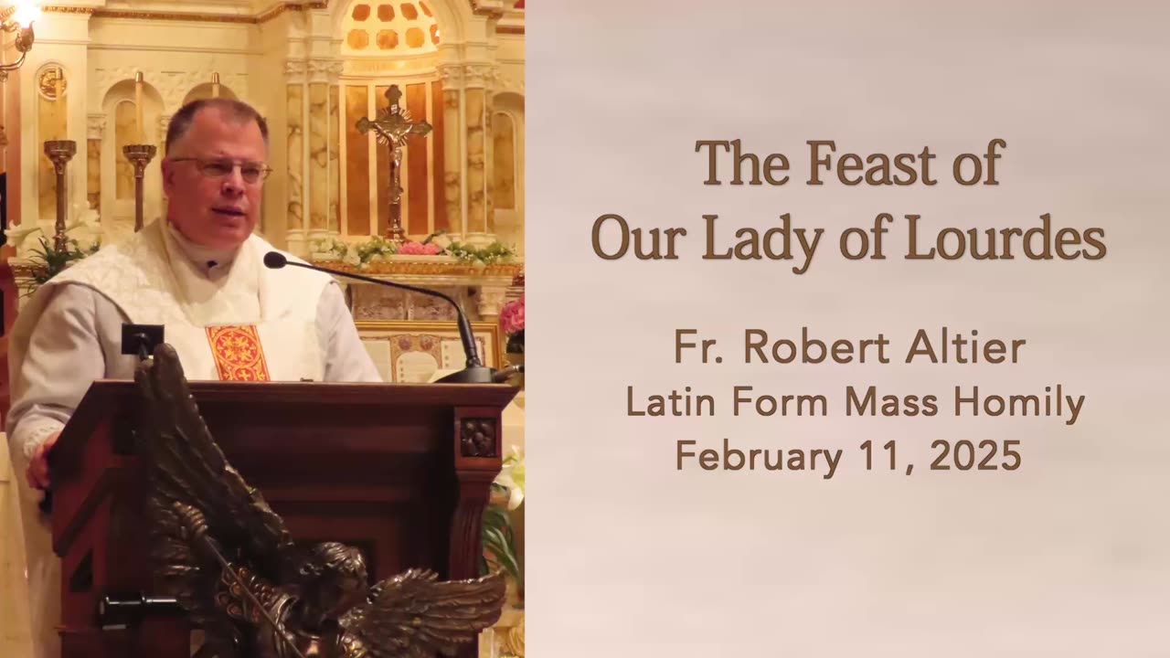 The Feast of Our Lady of Lourdes