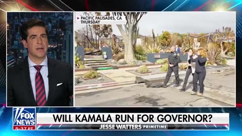 Jesse Watters about Kamala eyeing the California Governorship