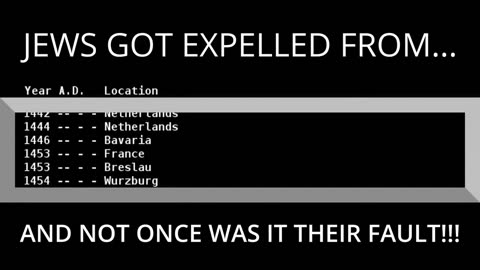 JEWS GOT EXPELLED FROM...