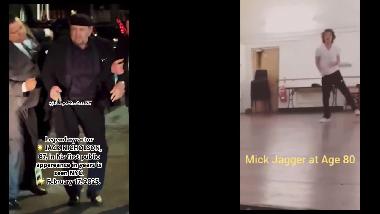 JACK NICHOLSON @87/ MICK JAGGER @80: IS IT IN THE GENES OR SOMETHING ELSE?