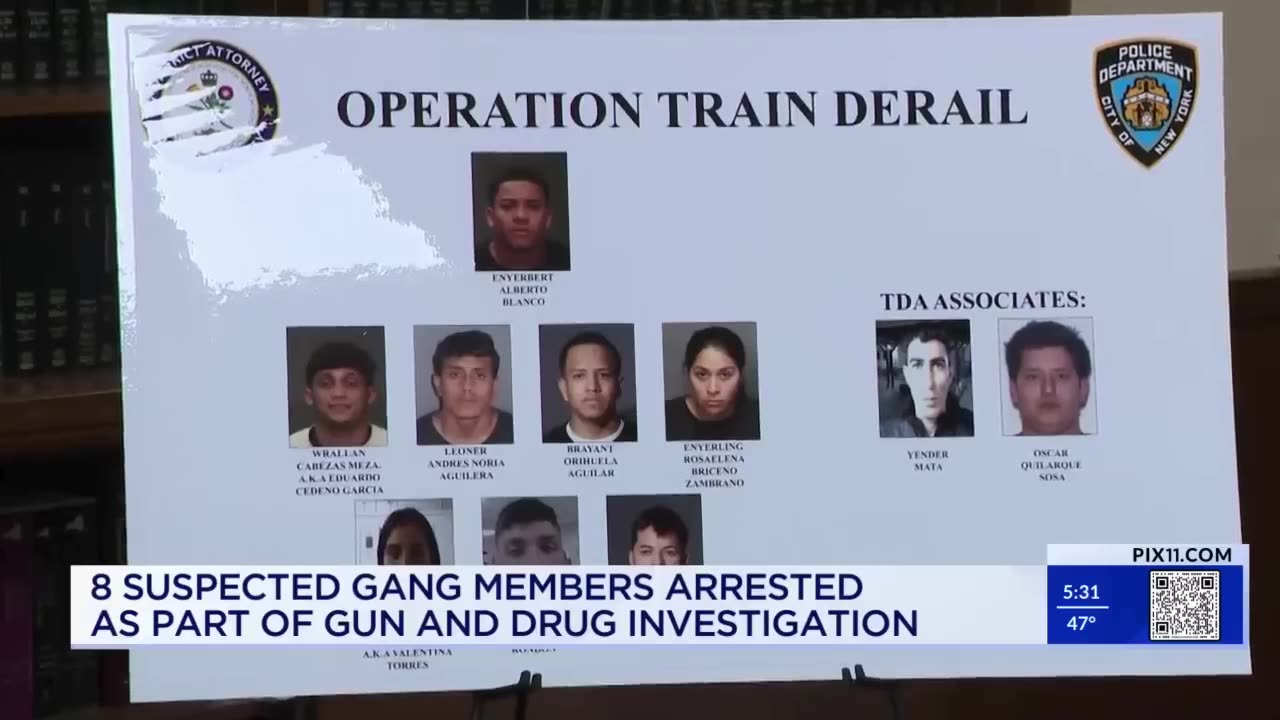 NYPD arrests 4 suspected Tren De Aragua gang members in gun bust