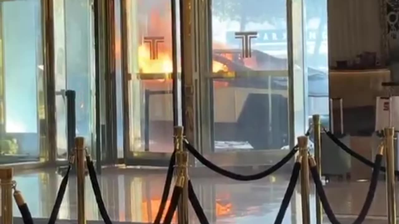 Cybertruck blew up in front of Trump hotel in Las Vegas.