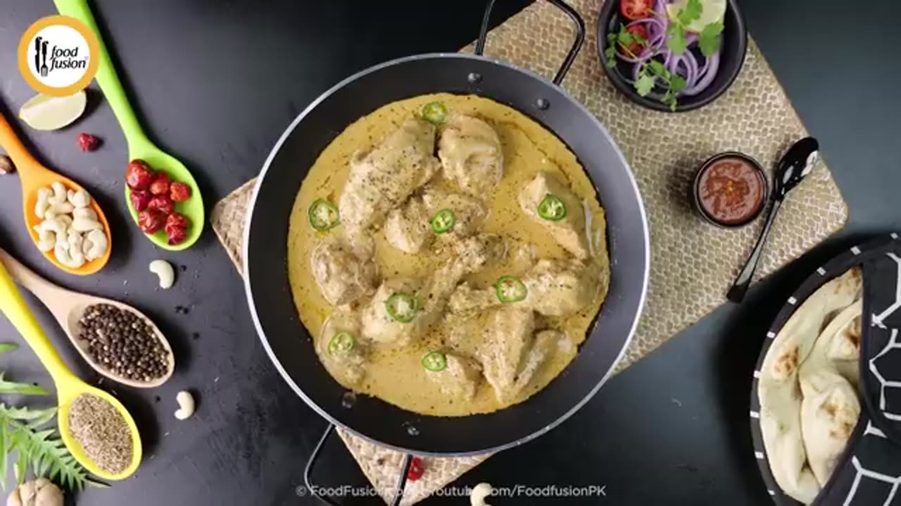 Dum wali white chicken recipe