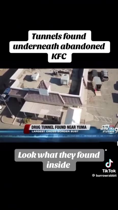 Underground tunnels found