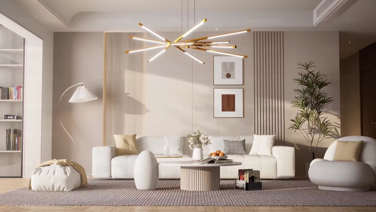 Stylish 12-light gold linear chandelier, perfect for dining room, bedroom, living room