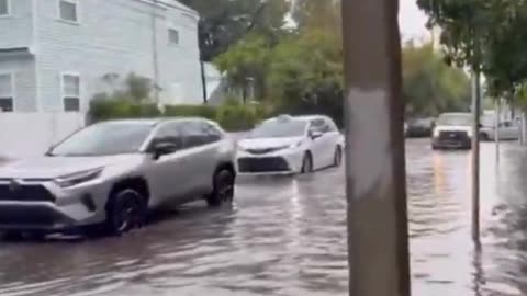 Flooding Due To Heavy Rains In Key West, Florida