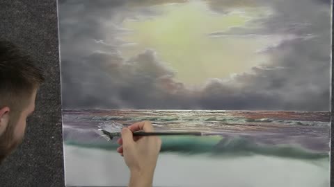 Pastel Morning Wave - Paint with Kevin Hill