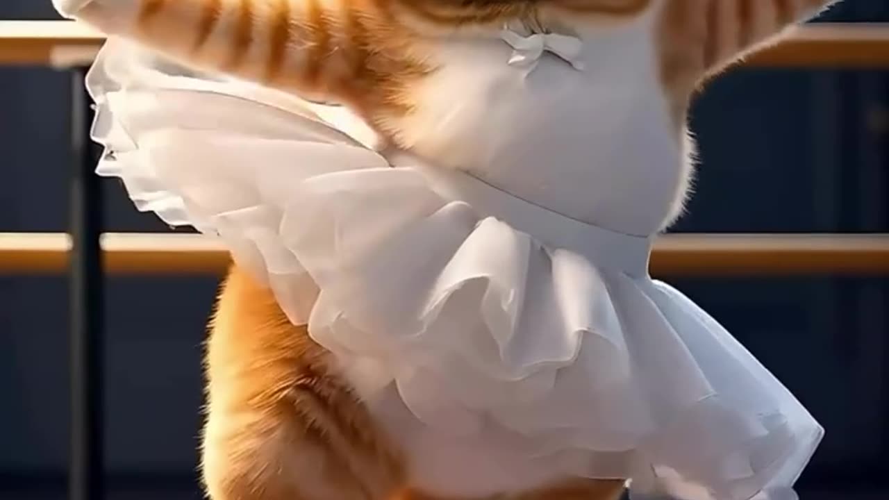 Dancing cat 😺😺