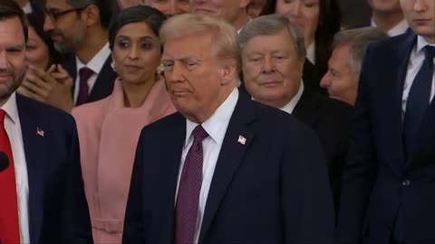 Donald Trump sworn in as the 47th U.S. President