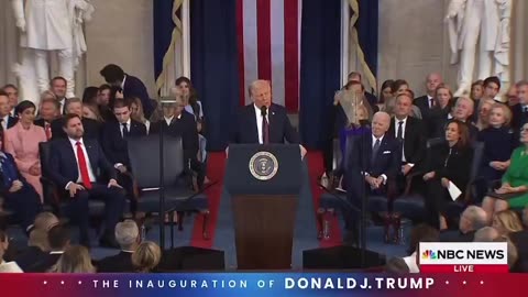 2025 Inaugural Address of President Donald Trump