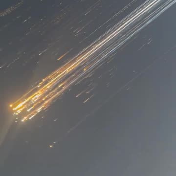 Starship Flight 7 breaking up and re-entering over Turks and Caicos