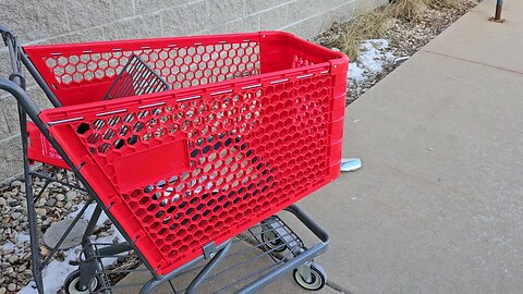 a homeless person abandoned a shopping cart five miles away from the store in Madison Wisconsin