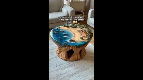 These active scene coffee tables are absolutely epic! 😱😱 #coffeetable #interiordesign #luxurylife
