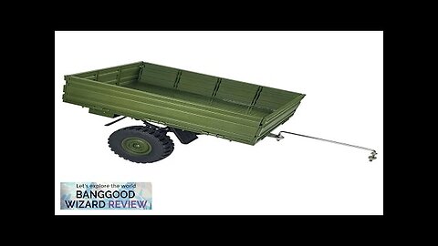 LDR/C LDP06 1/12 Unimog RC Car Spare Portal Axle Trailer w/ Tires Review