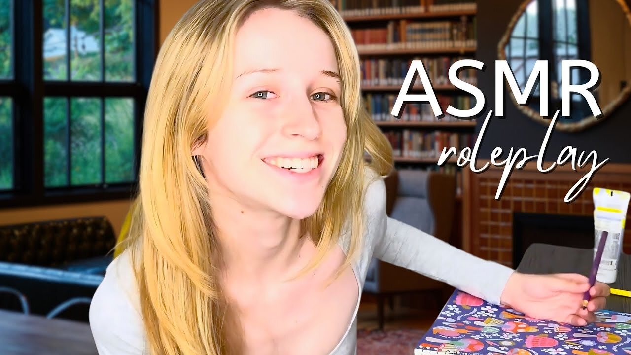 Cute Girl Flirts with You in Class | ASMR Roleplay