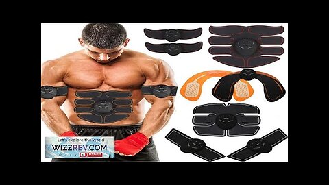 Wireless EMS Abdominal Muscle Stimulator Arm Waist Body Smart Trainer Shaping Massage Review