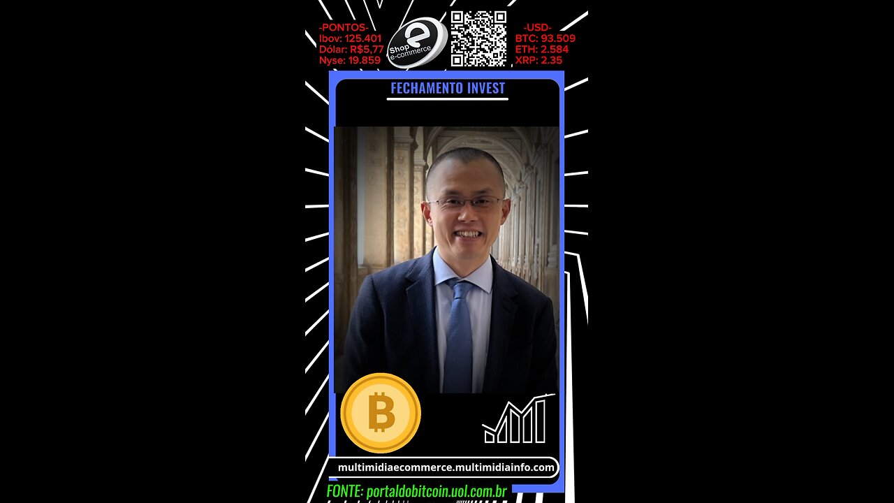 Ex-CEO da Binance, CZ revela portfólio cripto — e quantidade de Bitcoin impressiona.