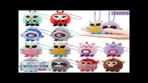 12 Pack Animals Pop Balls3D Pop Animals Fidget Suction Toys Birthday Party Review