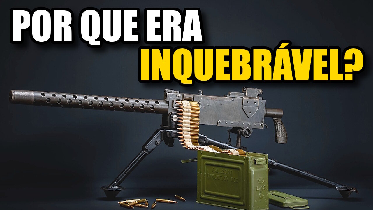 Browning M1919 e o segredo da sua resistência “infinita”!