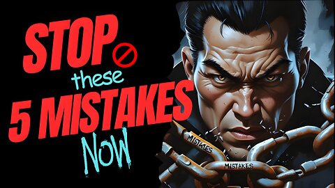 5 Success-Killing Mistakes You MUST Avoid (Do This Instead!) | Motivational Video