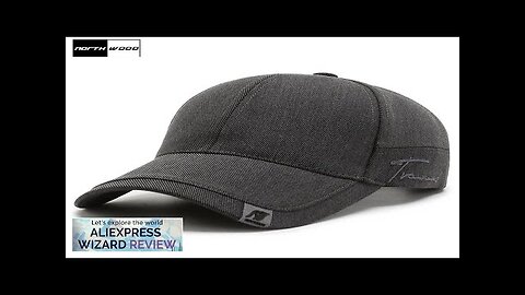 NORTHWOOD High Quality Solid Baseball Caps for Men Outdoor Cotton Cap Bone Review