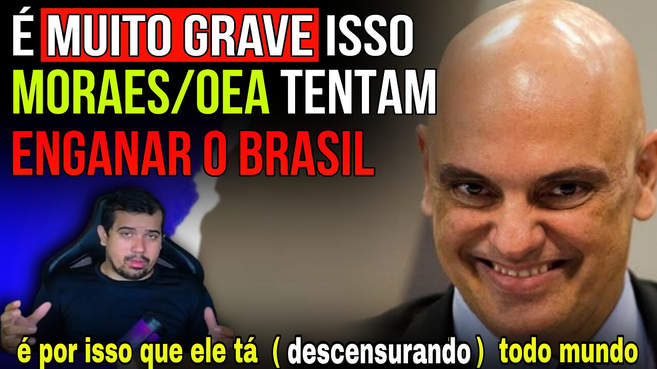 DIREITA descobre possível PLANO OCULTO de Moraes para se livrar do Trump e da OEA