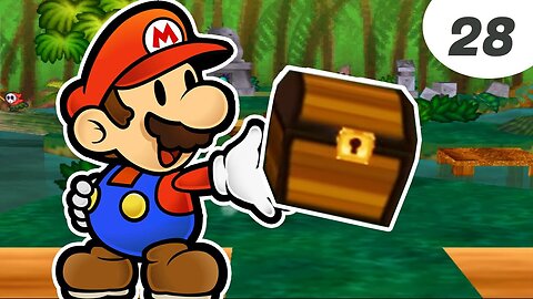 Paper Mario Ep.28 - O Tesouro encontrado e voltando a Cidade Toad.