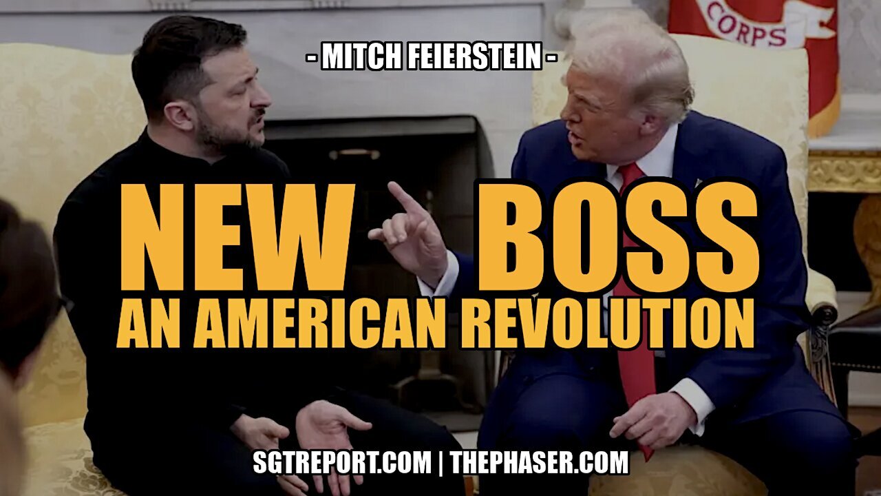 NEW BOSS: AN AMERICAN REVOLUTION -- Mitch Feierstein