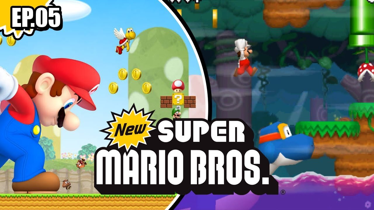 New Super Mario Bros. Ep.[05] - Goomba Gigante!