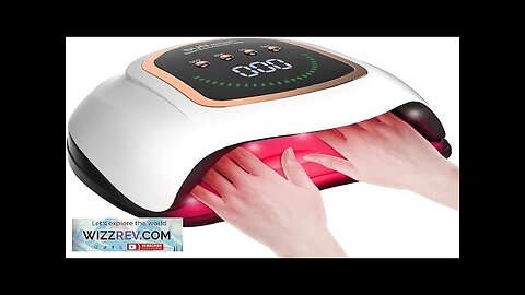 UV Nail Lamp 300W UV LED Light Nail Dryer for Gel Nails Review