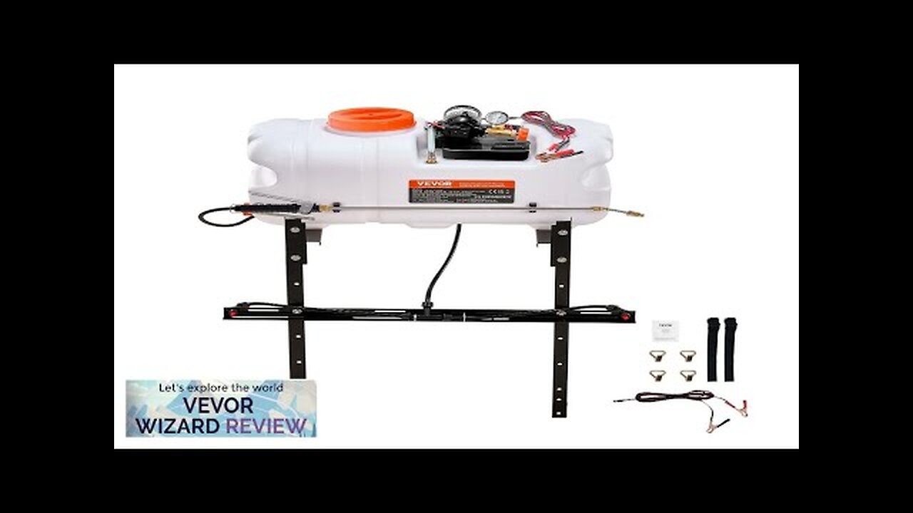 VEVOR ATV Spot Sprayer 15.9 Gal/60 L ATV/UTV Broadcast Sprayer Review