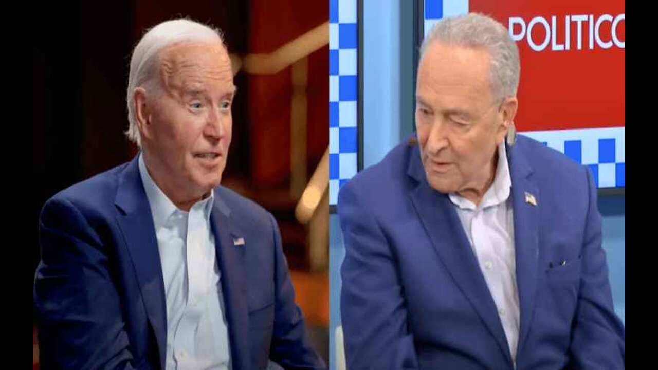 Schumer Says Democrats Never Lied About Biden’s Health