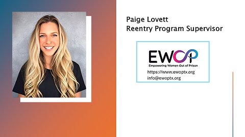 Paige Lovett of EWOP is on The Edge