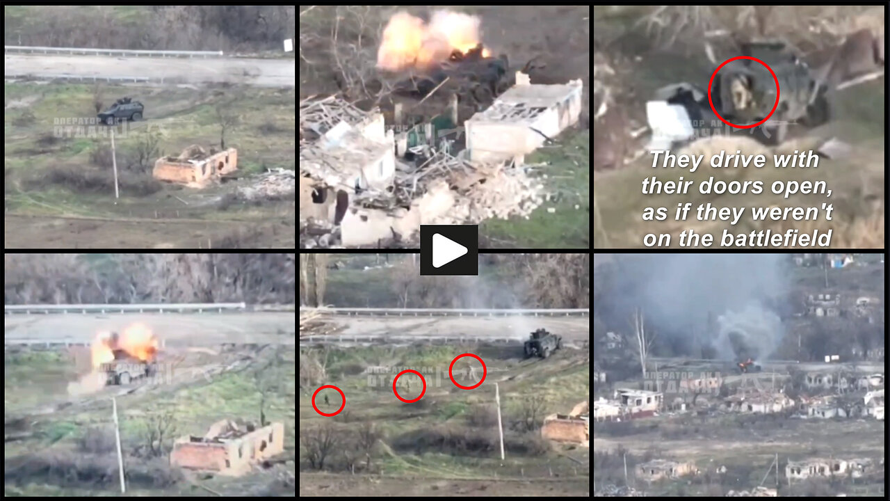 Zaporozhye front: Russian FPV drones hunting Ukrainian infantry rotation