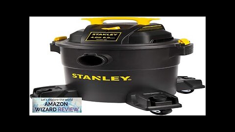 Stanley SL18116P Wet/Dry Vacuum 6 Gallon 4 Horsepower Black Review