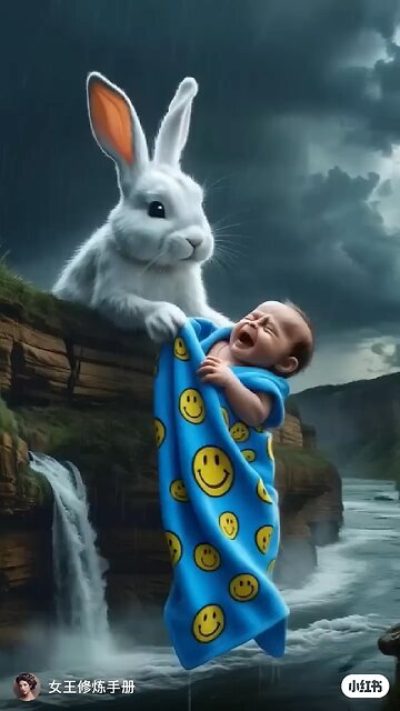 The Unlikely Hero: Rabbit Saves Drowning Child