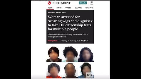 "Woman Detained for Using Wigs and Disguises to Sit UK Citizenship Exams for Others