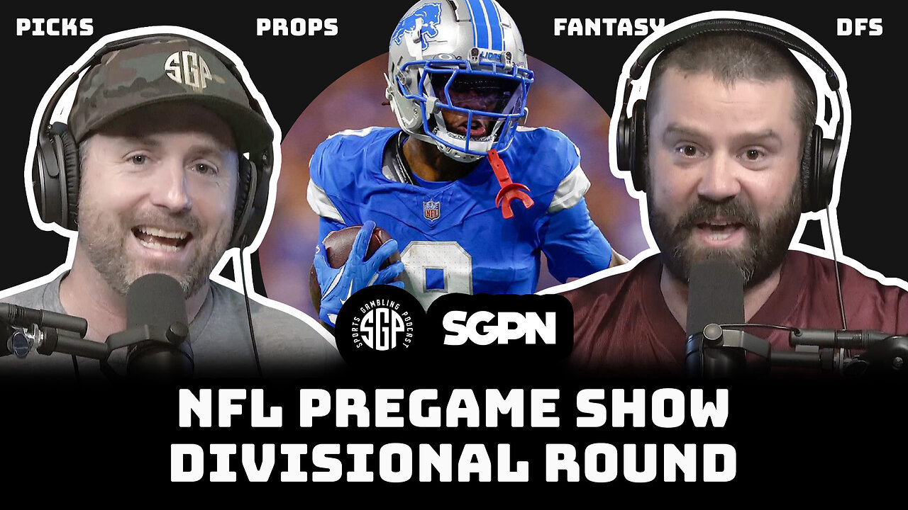 NFL Divisional Round Pregame Show Saturday Edition: EXPERT Picks and Prop Bets