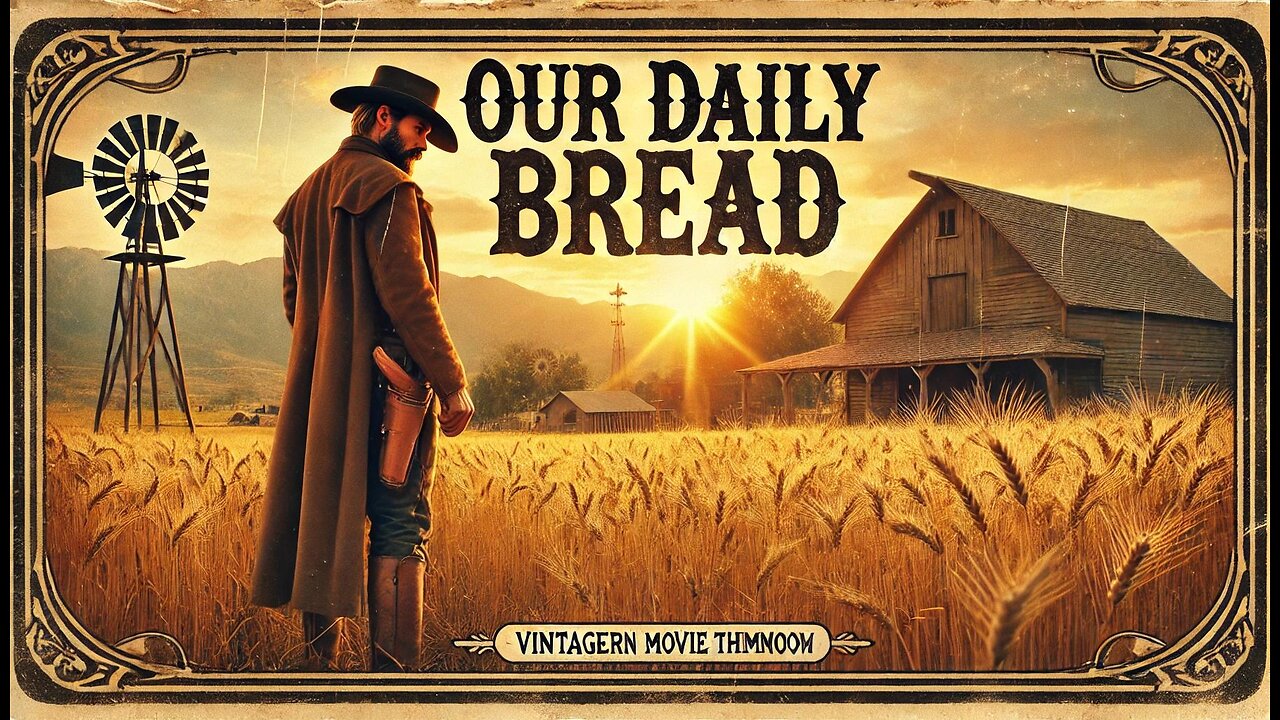 1934, HOPEFUL DRAMA 'Our Daily Bread' Classic Movie Black and White Full Length