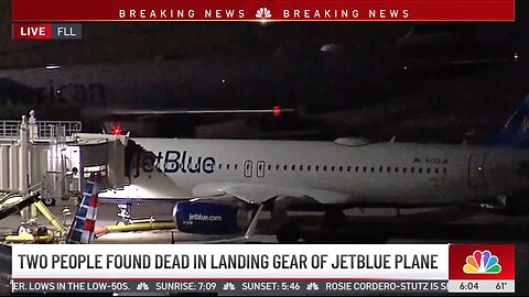 Two People Found DEAD in Landing Gear on JetBlue Plane