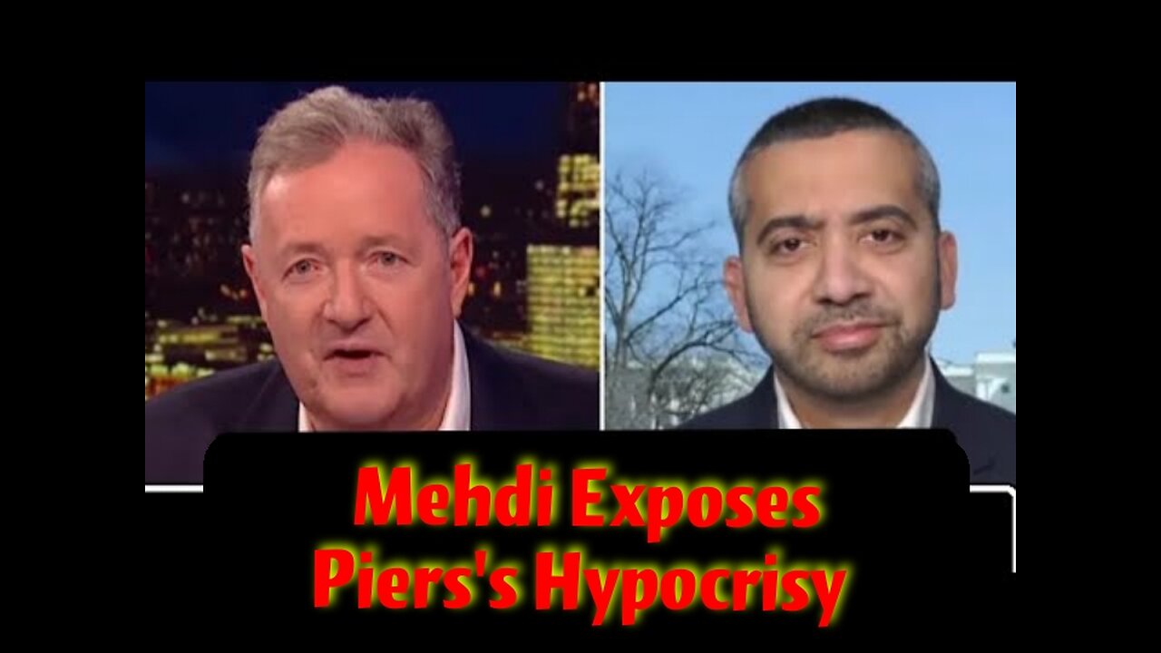 Watch Mehdi Hassan Finally Exposes Piers Morgan's Hypocricy