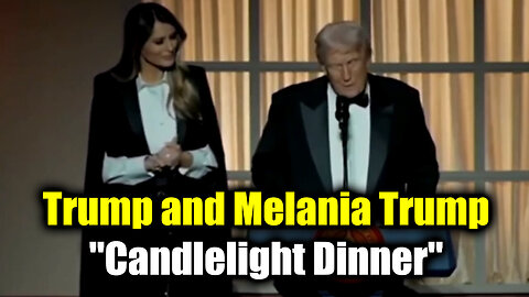 President Trump And Melania Trump "Candlelight Dinner" 1-20-2025