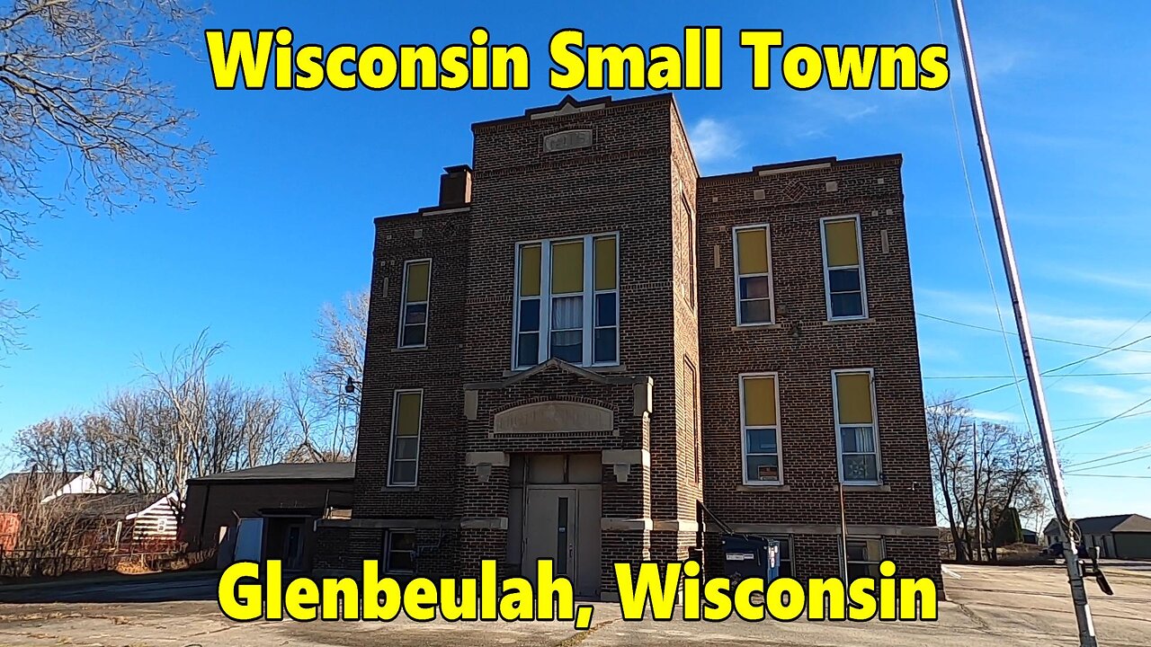 Wisconsin Small Towns: Glenbuelah. Wisconsin.